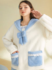 Cinnamoroll Fleece Pajamas-Pajamas-ntbhshop