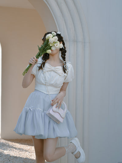 Starlit Princess Crop Top & Skirt-Outfit Sets-ntbhshop