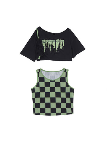 Aurora Girl Crop Tops & Pants-Outfit Sets-ntbhshop