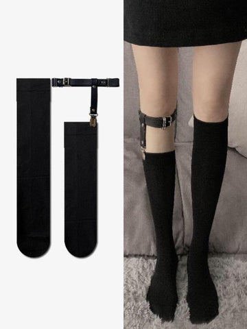 Against Garter Socks-Socks-ntbhshop