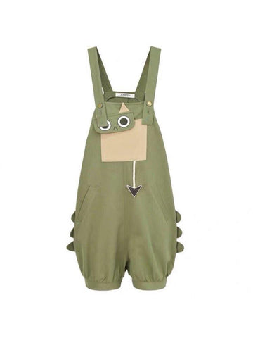 Baby Monster Tee & Overall Shorts-Sets-ntbhshop