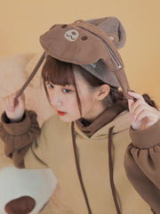 Brown Bear Hoodie-Sets-ntbhshop