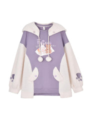 Bunny and Bear 2-Way Sweatshirt-Sets-ntbhshop