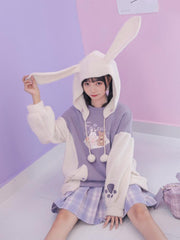 Bunny and Bear 2-Way Sweatshirt-Sets-ntbhshop