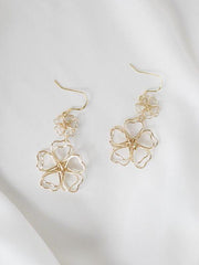 Camellia Earrings & Ear Clips-Earrings-ntbhshop