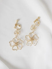 Camellia Earrings & Ear Clips-Earrings-ntbhshop