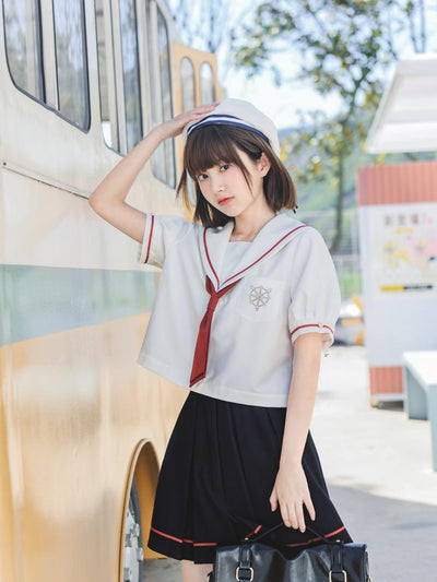 Cardcaptor Sakura Sailor Blouse & Skirt-Sets-ntbhshop