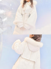 Cinderella 2-Way Down Coat-Sets-ntbhshop