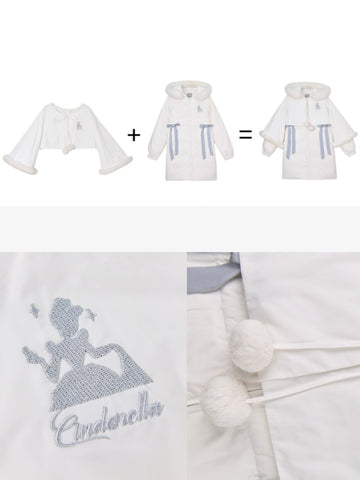 Cinderella 2-Way Down Coat-Sets-ntbhshop