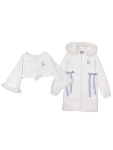 Cinderella 2-Way Down Coat-Sets-ntbhshop