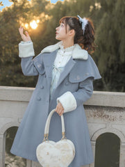 Cinderella 2-Way Wool Coat-Sets-ntbhshop