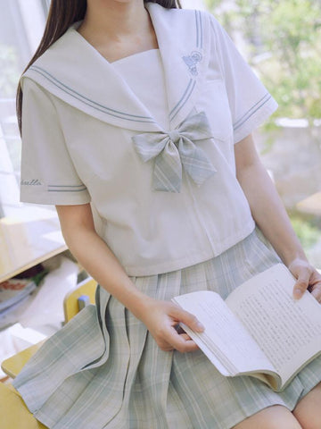 Cinderella Jk Uniform Sailor Blouses-Sets-ntbhshop