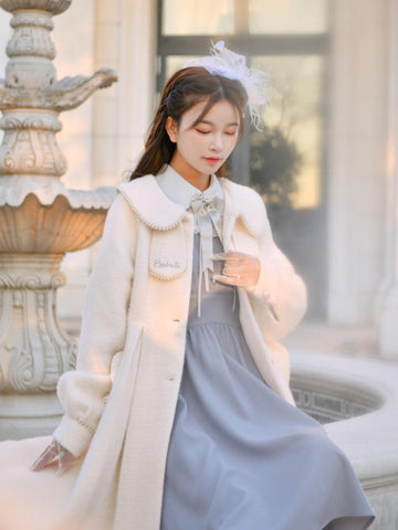 Cinderella Wool Coat-Sets-ntbhshop