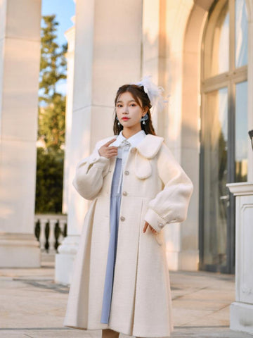 Cinderella Wool Coat-Sets-ntbhshop