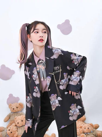 Cupid Bear Blazer-Sets-ntbhshop