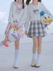 Donald Duck Jk Uniform Skirts-Sets-ntbhshop