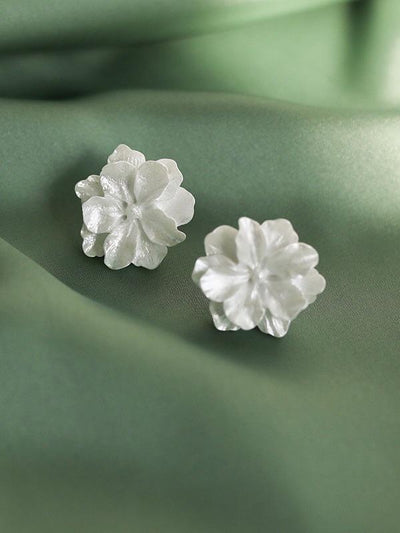 Gardenia Earrings & Ear Clips-Earrings-ntbhshop