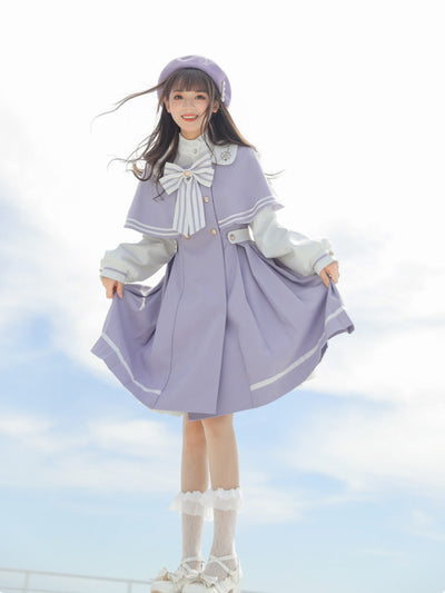 Cardcaptor Sakura Cape Dress-Sets-ntbhshop