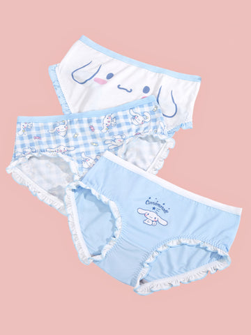 Cinnamoroll Underwear Set of 3-Underwear-ntbhshop