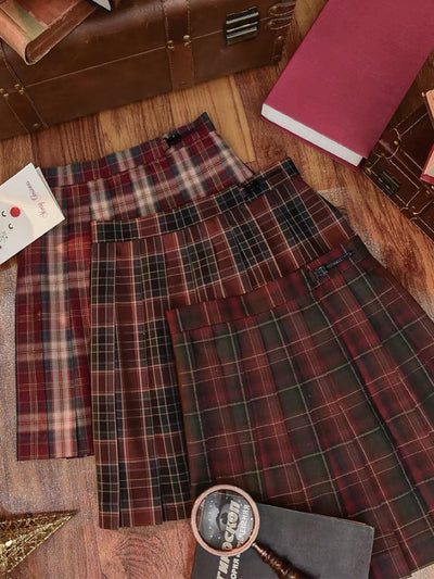 Merry Xmas Jk Uniform Skirts-Sets-ntbhshop