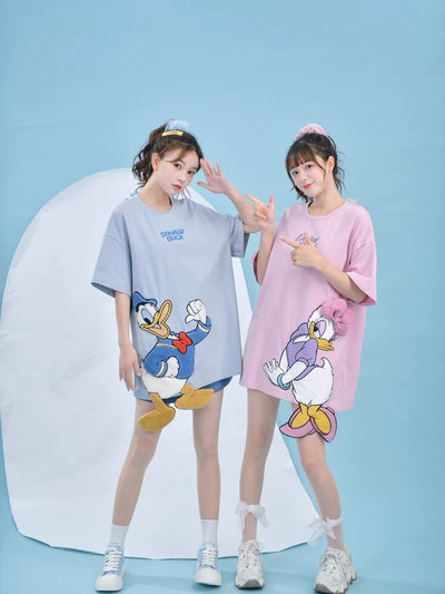 Donald And Daisy Duck Tees-Sets-ntbhshop