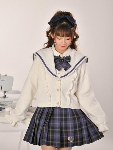 Tomoyo Jk Uniform Skirts-Sets-ntbhshop