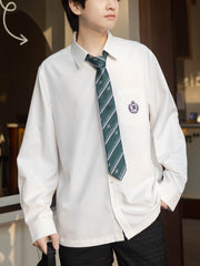 Jk Dk Uniform Long Sleeve Shirts-Shirts & Tops-ntbhshop