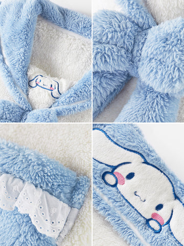 Cinnamoroll Fleece Pajamas-Pajamas-ntbhshop