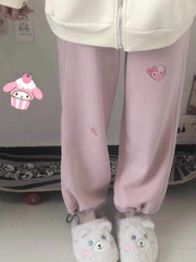 Kuromi, My Melody, Cinnamoroll & Friends Sweatpants-ntbhshop