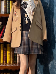 Love Letter Jk Uniform Skirts-School Uniforms-ntbhshop