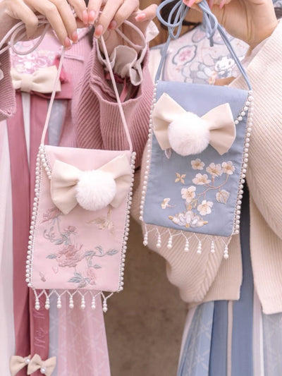 Snow Ball Pearl Crossbody Bags-Sets-ntbhshop