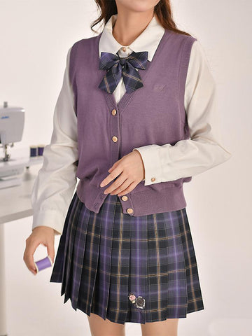 Tomoyo Jk Uniform Skirts-Sets-ntbhshop