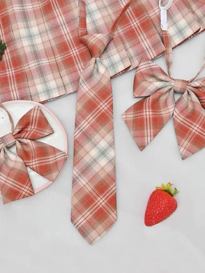 Strawberry Jelly Jk Uniform Bow Ties & Tie-Sets-ntbhshop