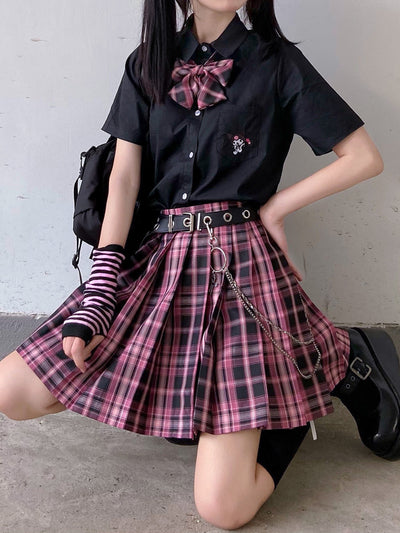 Kuromi My Melody Cinnamoroll Pompompurin Jk Uniform Shirts-Sets-ntbhshop