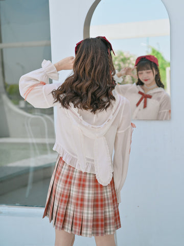 Strawberry Chiffon Outerwear-Sets-ntbhshop