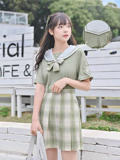 Youth Diary Sailor Blouse-Sets-ntbhshop