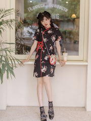 Very Berry Cheongsam Dresses-Dress-ntbhshop