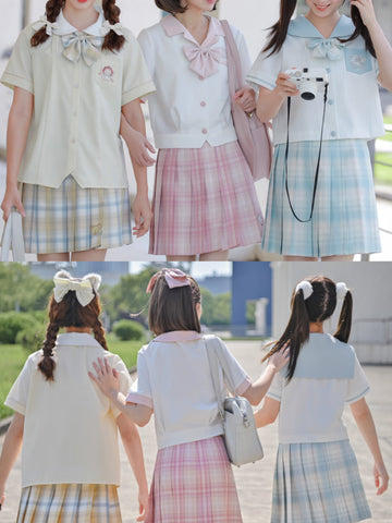 Pastel Fairy Jk Uniform Shirts-Shirts & Tops-ntbhshop