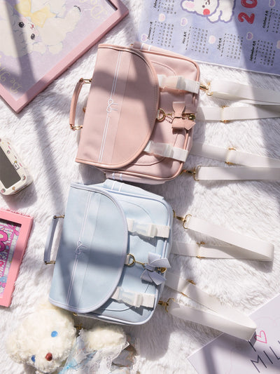 Pastel Pestie JK Uniform Shoulder Bags-Sets-ntbhshop