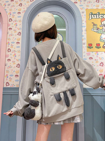 Meow and Bunny Sweatshirts-Sets-ntbhshop