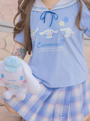 Kuromi My Melody Cinnamoroll Pompompurin Jk Uniform Skirts-Sets-ntbhshop