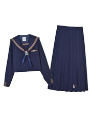 Judy Hopps Sailor Blouse & Midi Skirt-Sets-ntbhshop