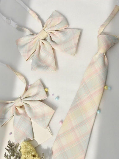 Lemon Soda Jk Uniform Bow Ties & Tie-Sets-ntbhshop