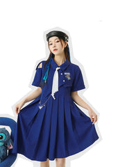 Stitch Polo Dress-Dresses-ntbhshop
