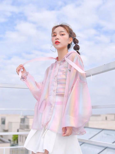 Pastel Hologram Jacket-Sets-ntbhshop