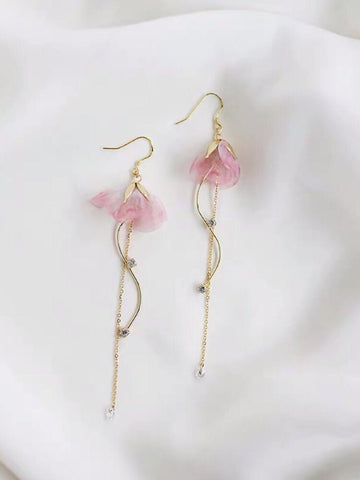 Rose Earrings & Ear Clips-Earrings-ntbhshop