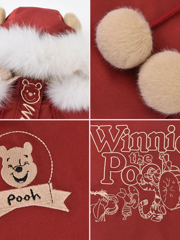 Winnie the Pooh Fur Coat-Sets-ntbhshop