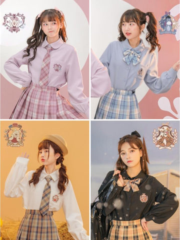 Winnie the Pooh Jk Uniform Shirts-Sets-ntbhshop