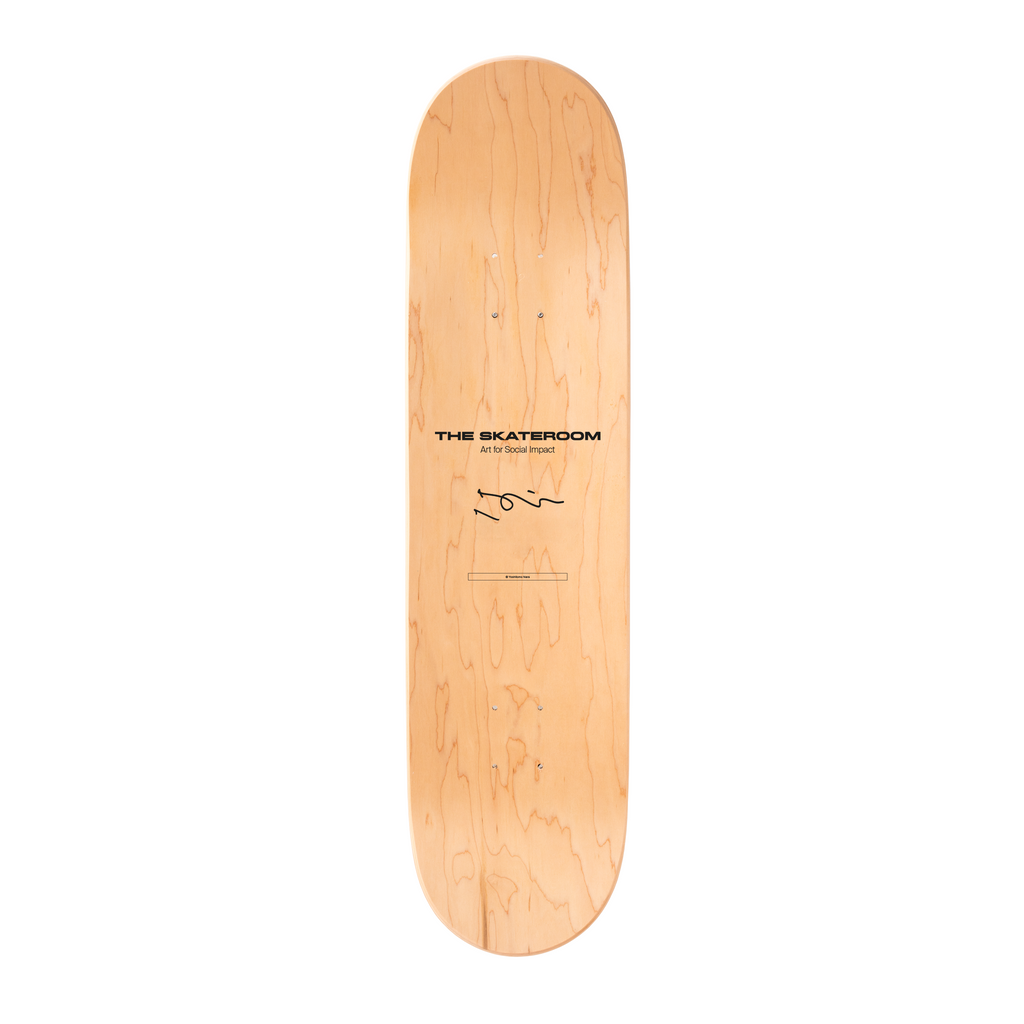 中古】シュプリーム SUPREME ×WORLD FAMAS 13AW Flag SkateBoard Deck