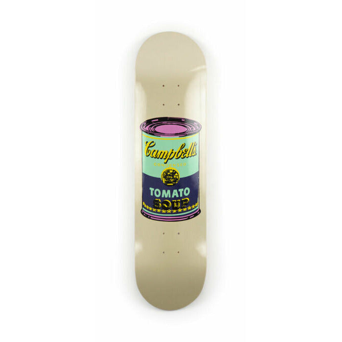 Voor u Stof zondag Andy Warhol Campbell Soup Eggplant Skateboard Deck – LACMA Store